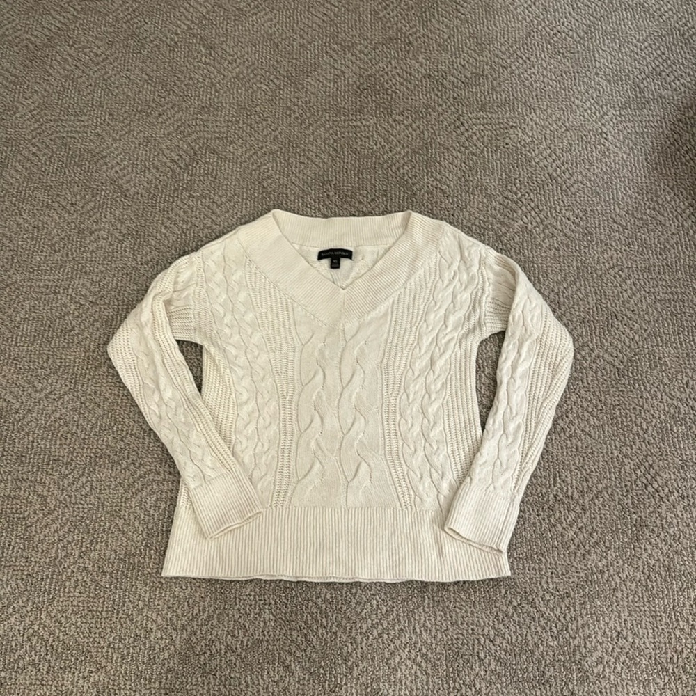Banana Republic cotton blend sweater
